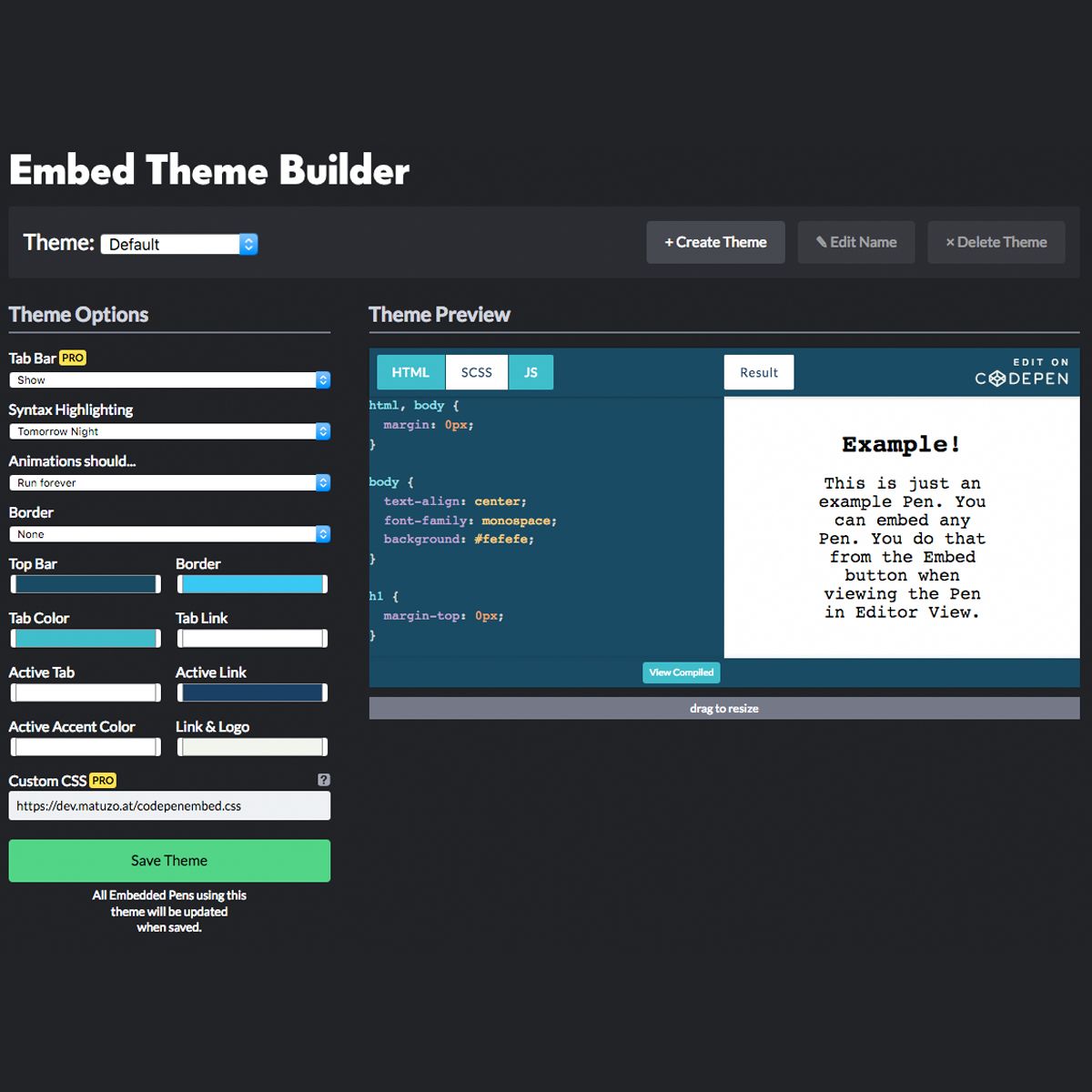 Enter Button Codepen Improving the keyboard accessibility of Embedded CodePens - Manuel ...
