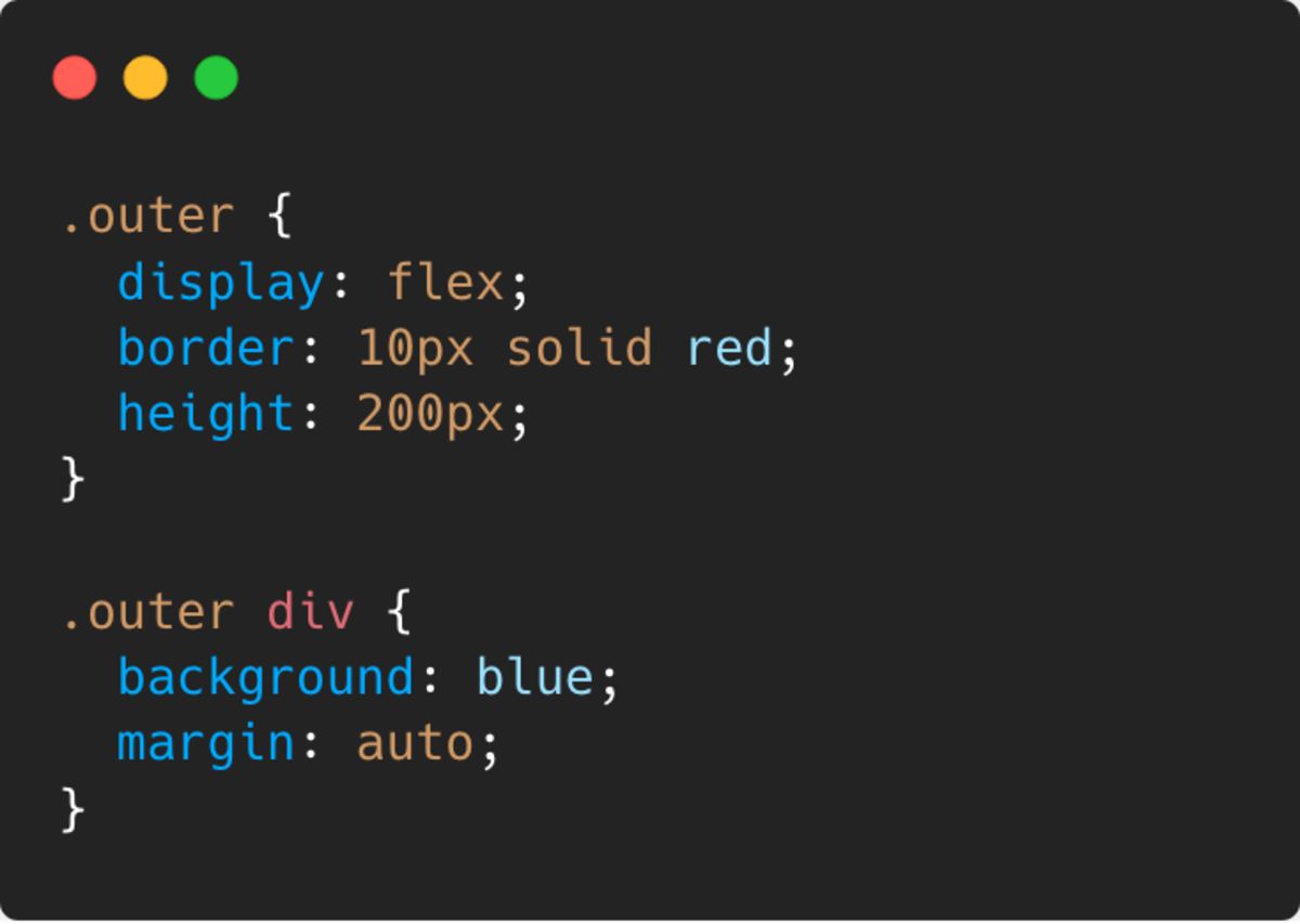 You can center a flex-item vertically and horizontally by applying ...