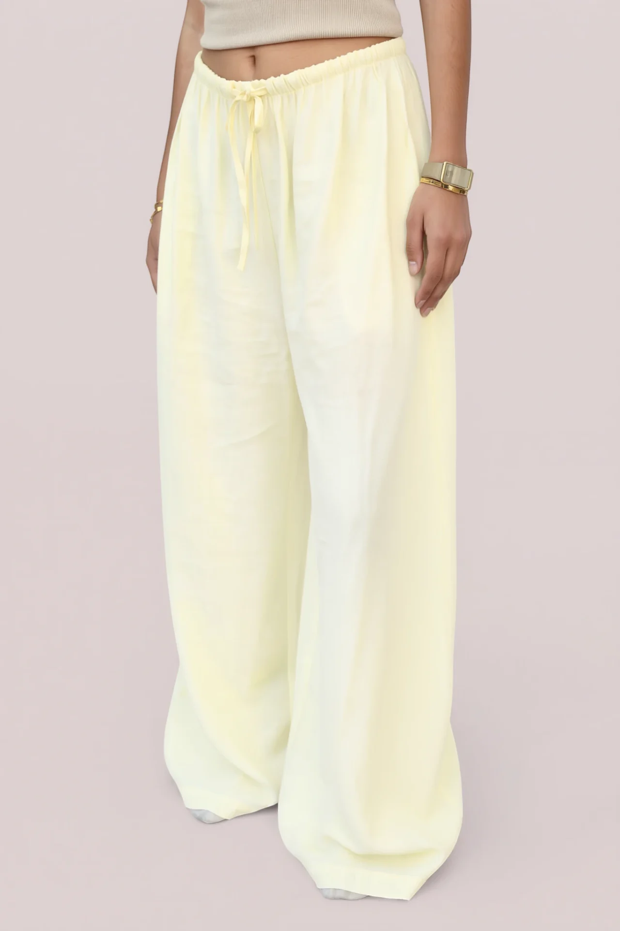 Airy Wide-Leg Trousers alternate view
