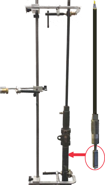 Insert the stopper below the valve.