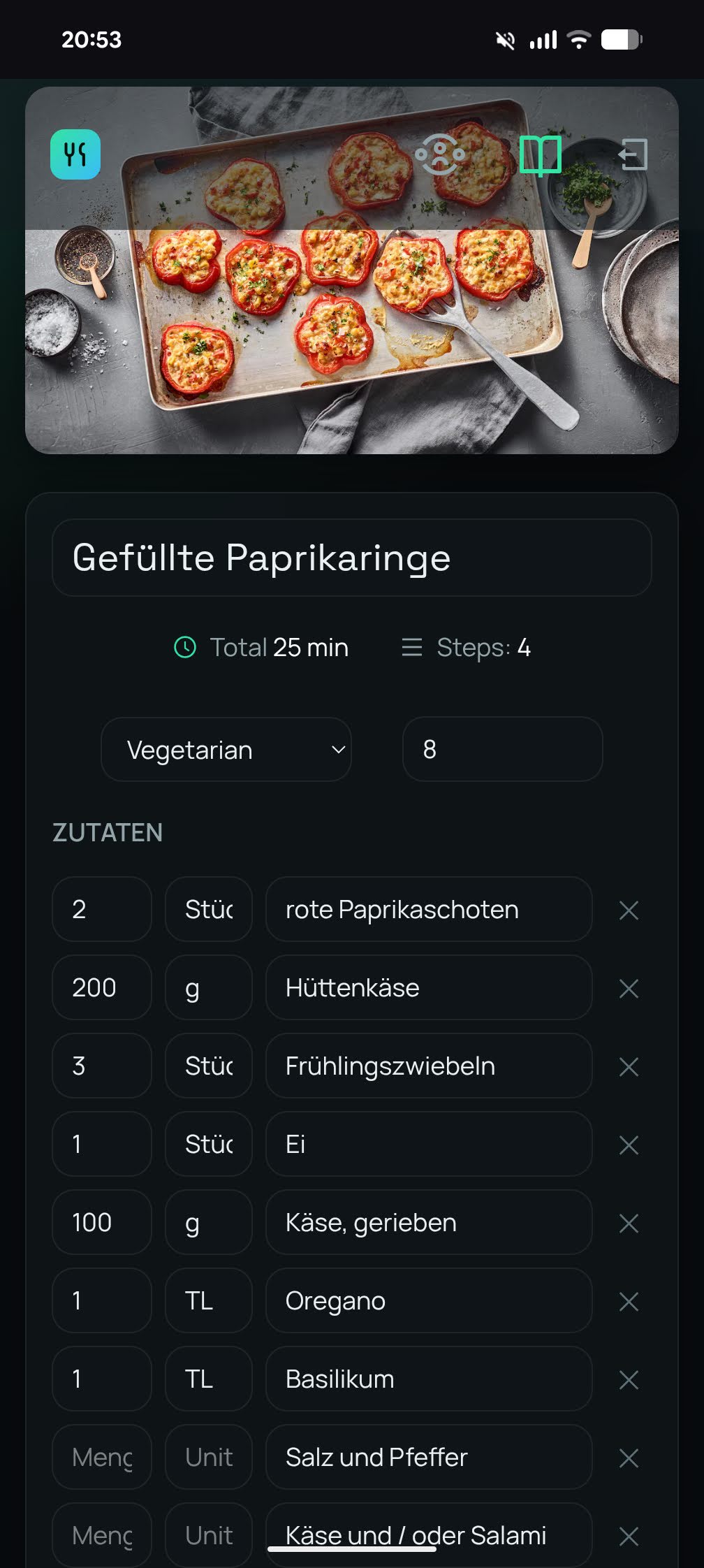 Reciply – Extractor de recetas — screenshot