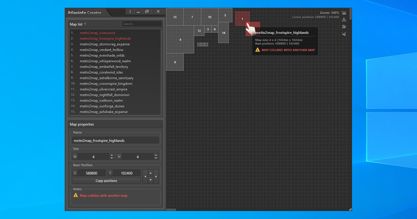 Atlasinfo Creator (version 1.1)