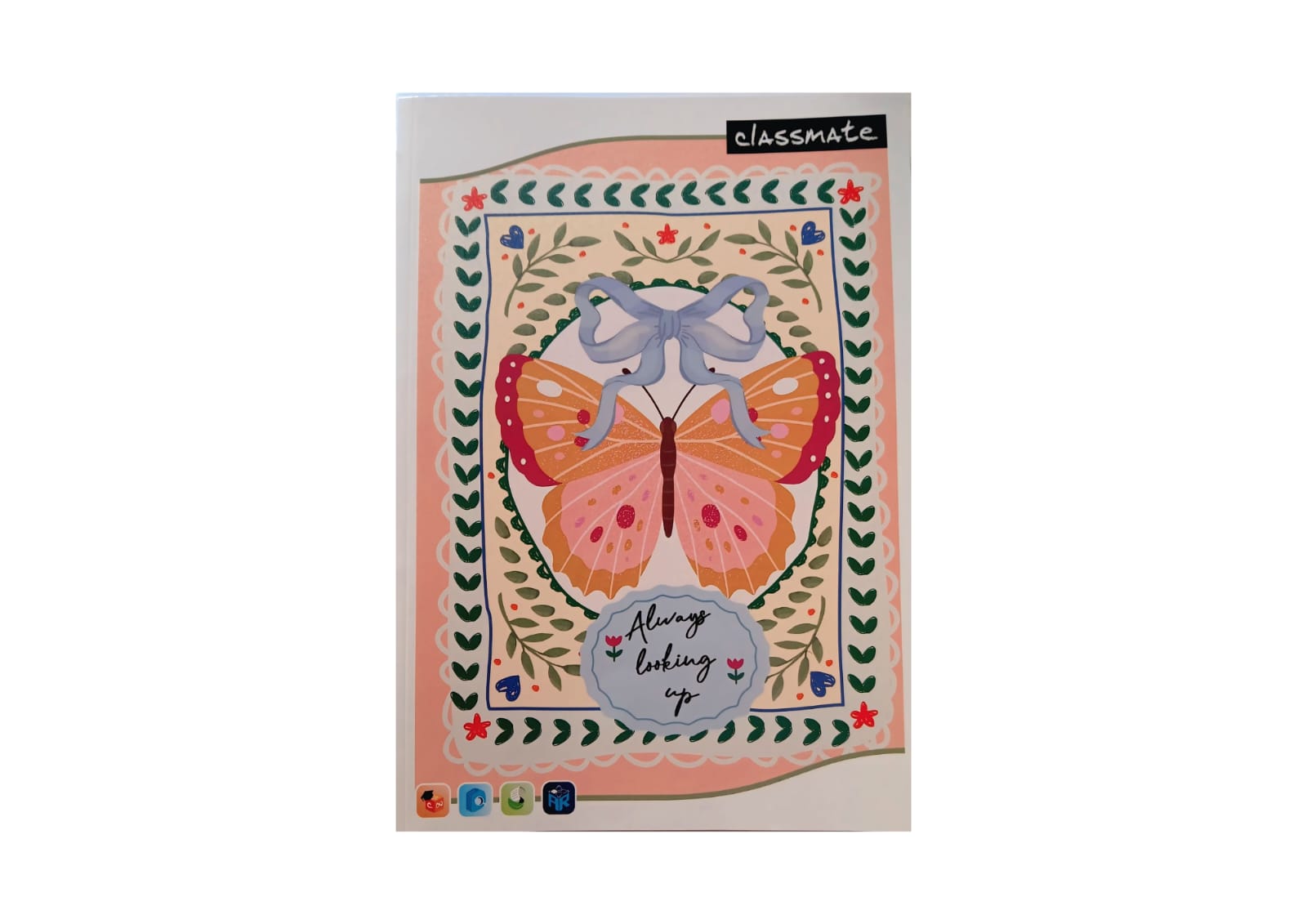 Classmate A4 Notebook - 196 pages (Colour May vary)