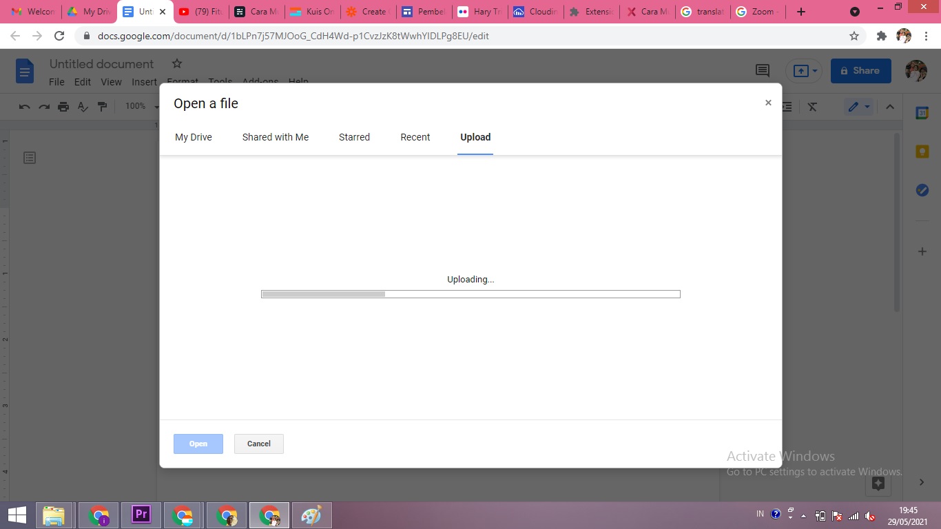 Como hacer una portada en google docs