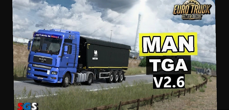 МОД MAN TGA by Madster v2.6 ДЛЯ EURO TRUCK SIMULATOR 2