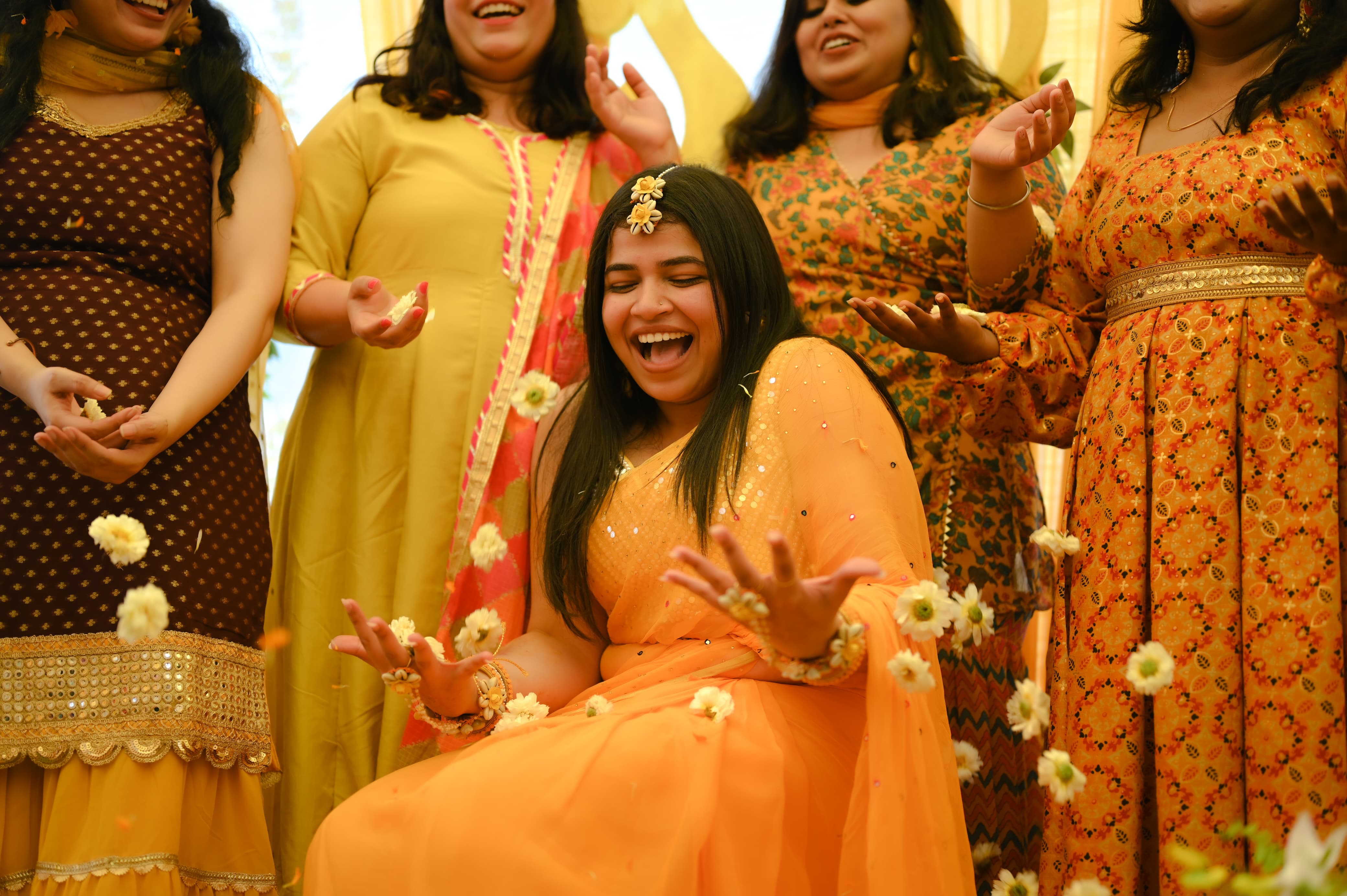 Haldi Ceremony Bride
