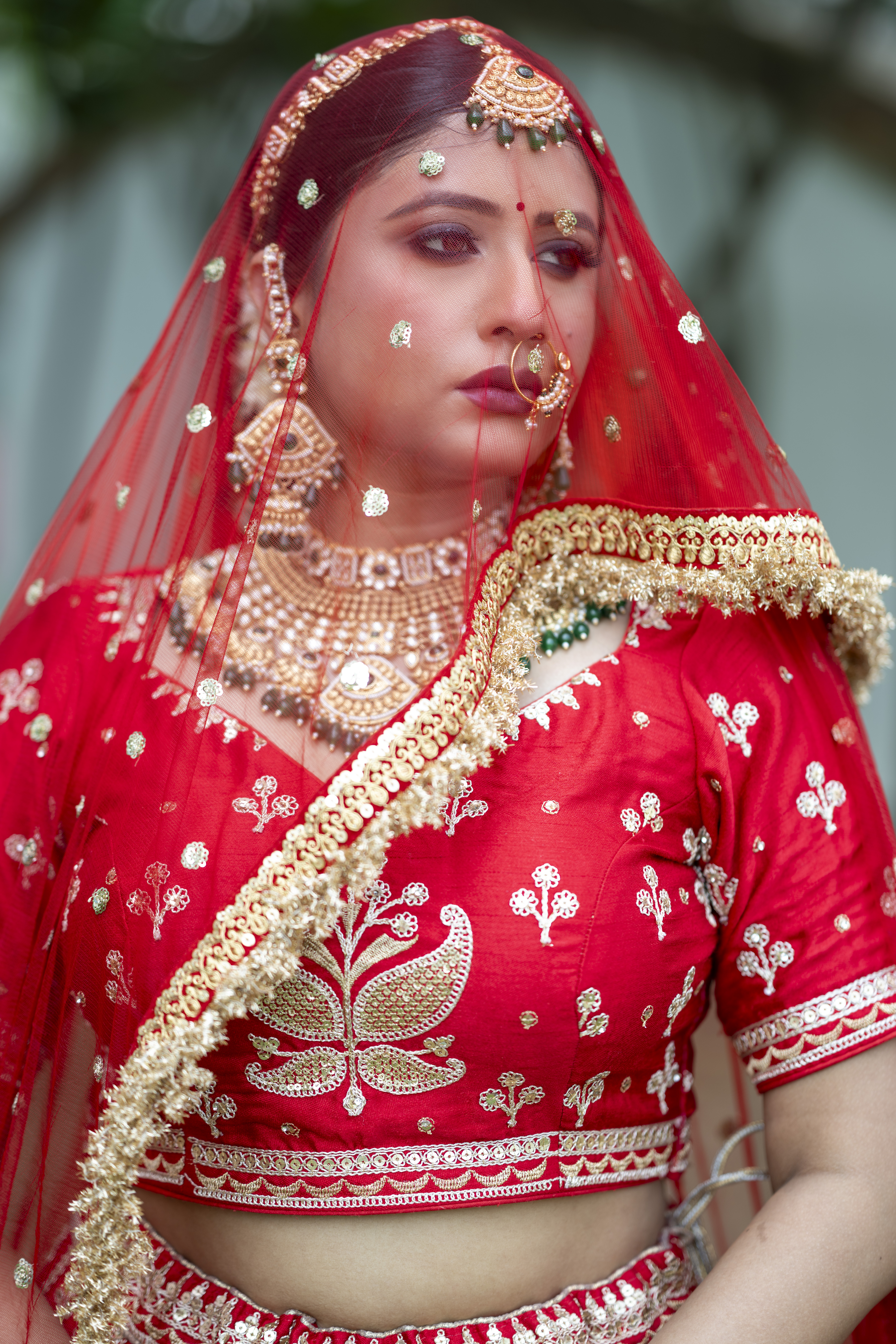 Wedding Ceremony with Bokeh Lights