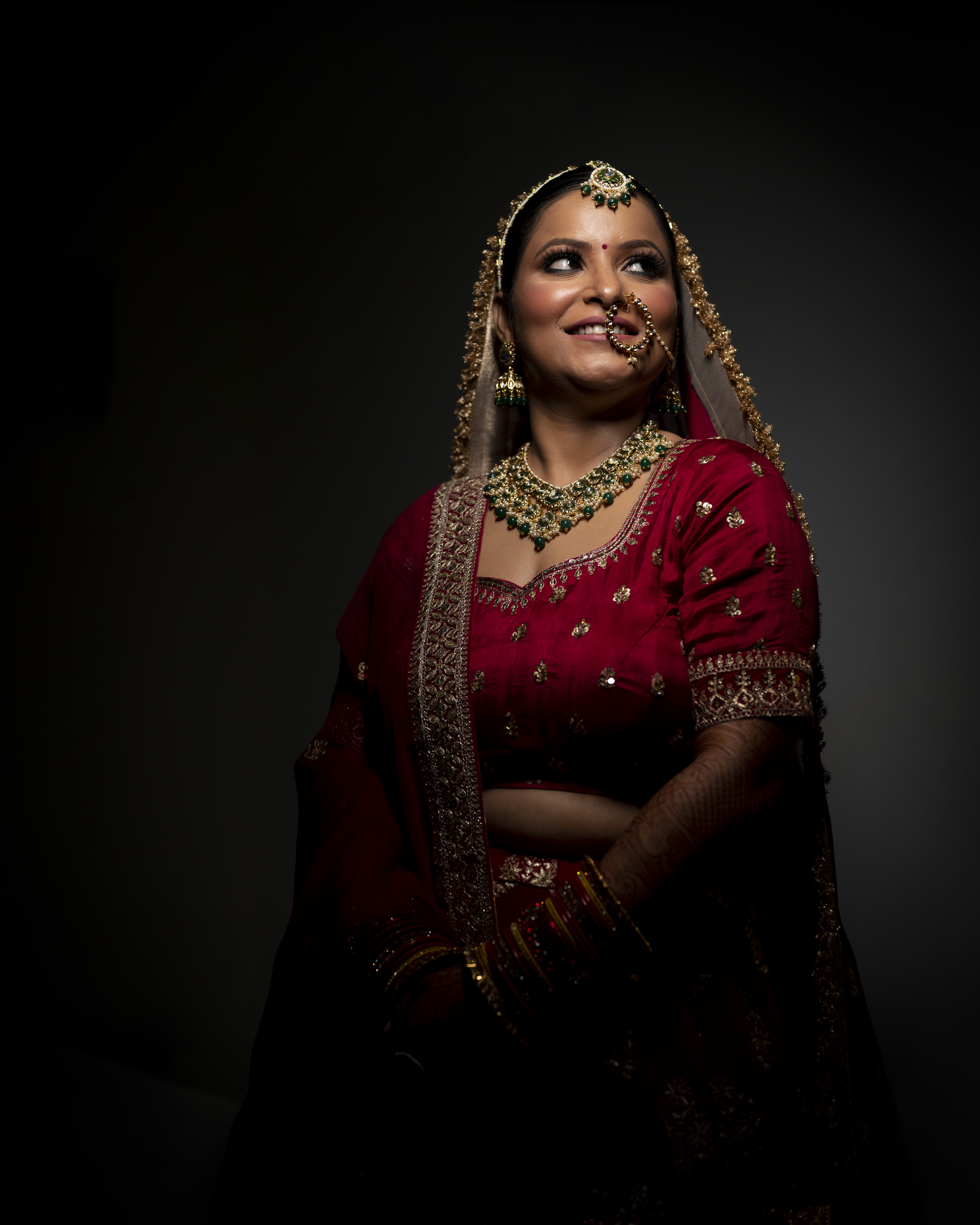 Wedding Ceremony with Bokeh Lights