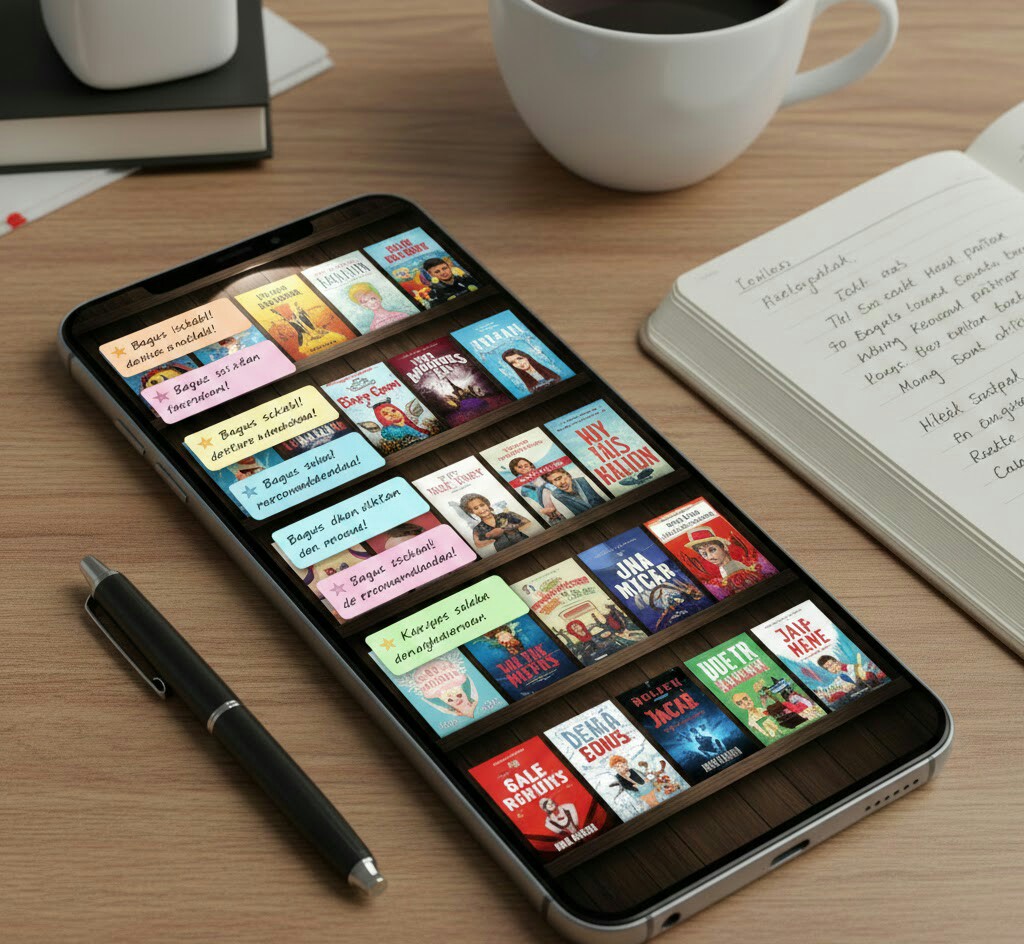 Rekomendasi Aplikasi Jurnal Membaca Buku - Ruang App Indo aplikasi book review journal android terbaik 2026 ruang app indo