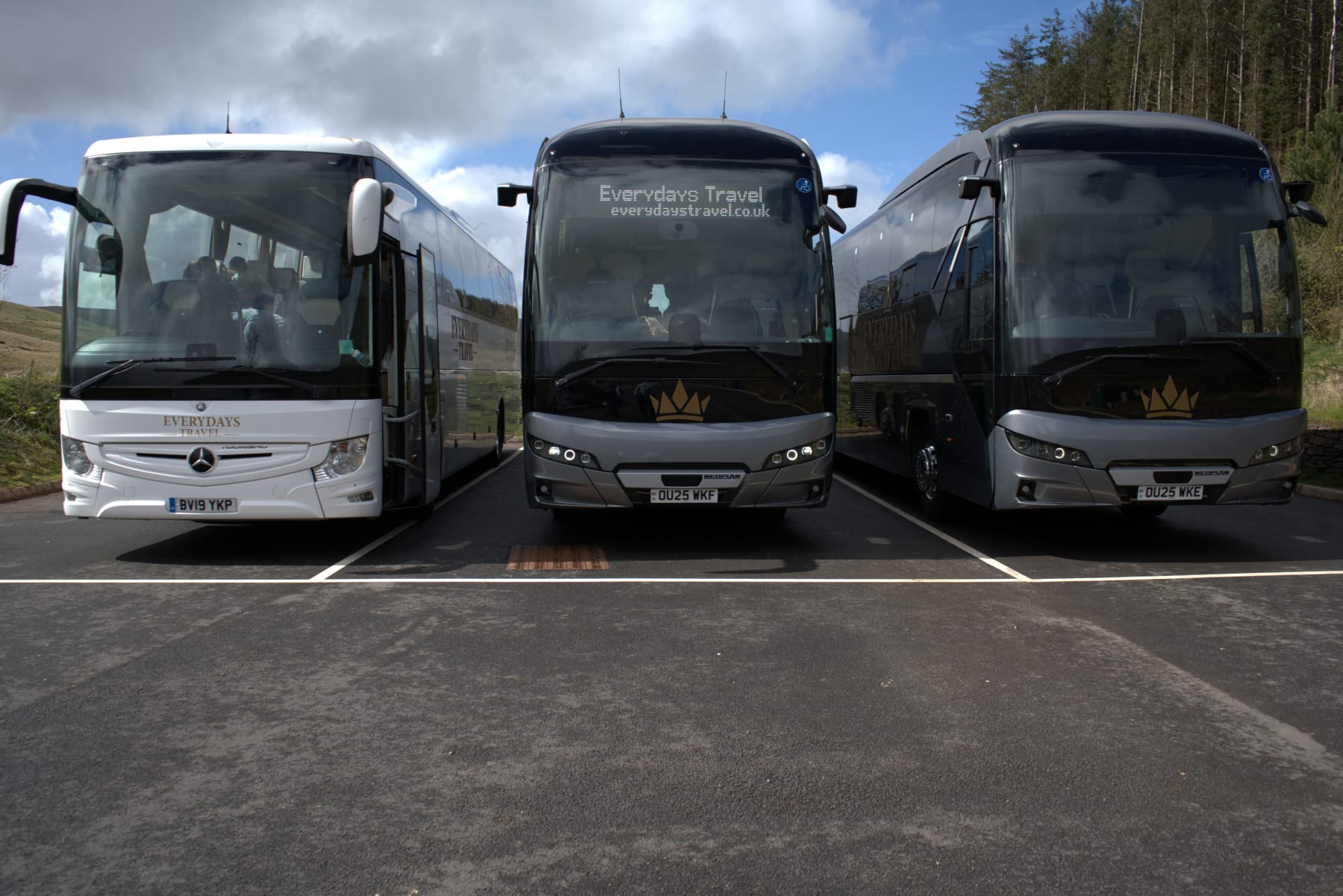 The Everydays Travel fleet