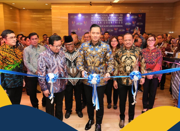 Resmikan Ekshibisi Tanah Ulayat, Menteri AHY Harap Dapat Satukan Visi Sukseskan Pendaftaran Tanah Ulayat di Indonesia dan ASEAN