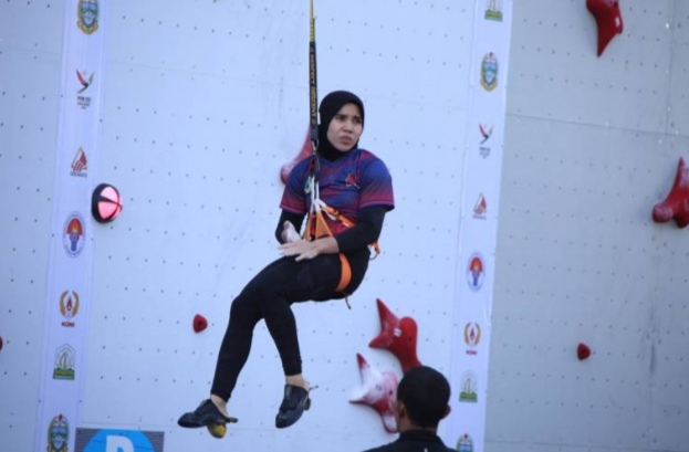 Rajiah Sallsabilla Masuk Peringkat Satu Babak Penyisihan di PON XXI Aceh – Sumut