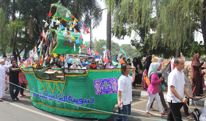 Kirab Perahu Bersejarah, Tradisi Maulid Nabi Khas Kota Tangerang