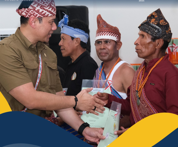 Menteri AHY Serahkan Sertipikat TORA, Kesetiaan Masyarakat Eks Timor Timur Terbayar Lunas