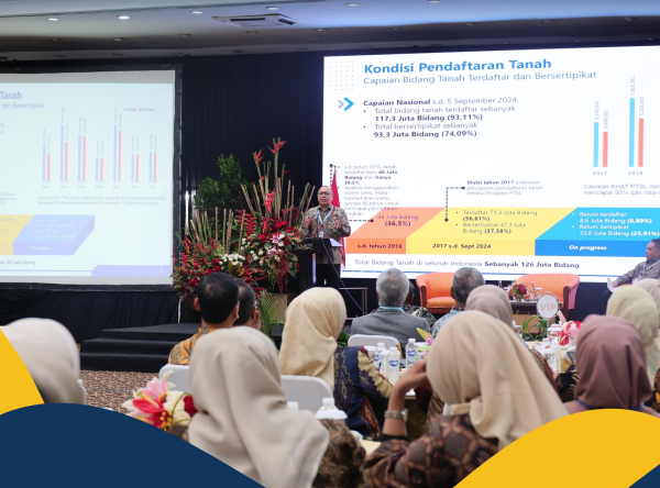 Sosialisasikan Sertipikat-El kepada Praktisi dan Akademisi, Sekjen Kementerian ATR/BPN Sampaikan Capaian Sertipikat Elektronik
