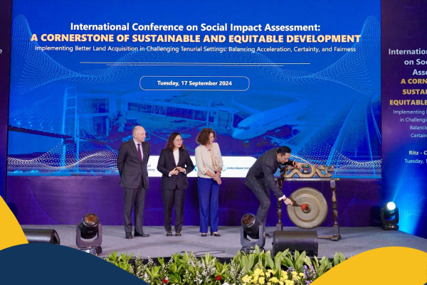 Buka Konferensi Internasional Penilaian Dampak Sosial, Menteri AHY Tekankan Pengadaan Tanah Harus Utamakan Keadilan