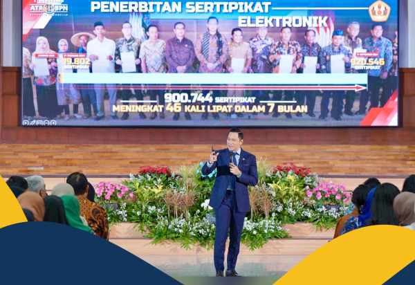Beri Kuliah Umum di UNPAD, Menteri AHY Ungkap Capaian Sertipikat Tanah Elektronik Meningkat 46 Kali Lipat dalam Tujuh Bulan Terakhir
