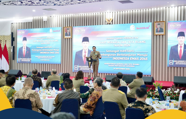 Ramah Tamah Peringatan HANTARU 2024, Menteri AHY: Bangun Kementerian dengan Sepenuh Hati dan Integritas Tinggi