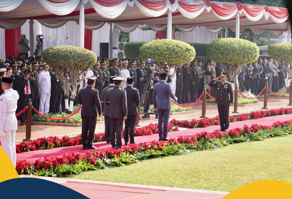 Dipimpin oleh Presiden Jokowi, Menteri ATR/Kepala BPN dan Wamen ATR/Waka BPN Ikuti Upacara Hari Kesaktian Pancasila di Lubang Buaya
