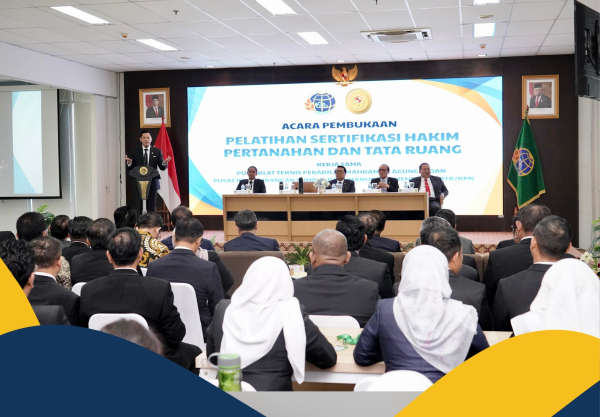 Gelar Sertifikasi Hakim Bersama Mahkamah Agung, Menteri AHY Tekankan Pentingnya Kolaborasi untuk Hadirkan Keadilan bagi Masyarakat