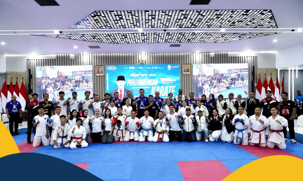 Buka Kejuaraan Karate Hantaru 2024, Menteri AHY Harap Ajang ini Tumbuhkan Rasa Percaya Diri untuk Menjaga Kehormatan Institusi