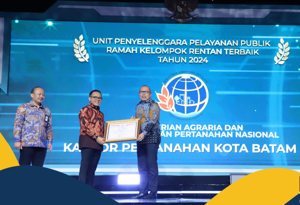 Selenggarakan Pelayanan Publik yang Prima, Kementerian ATR/BPN Raih Dua Penghargaan dari Kementerian PAN-RB