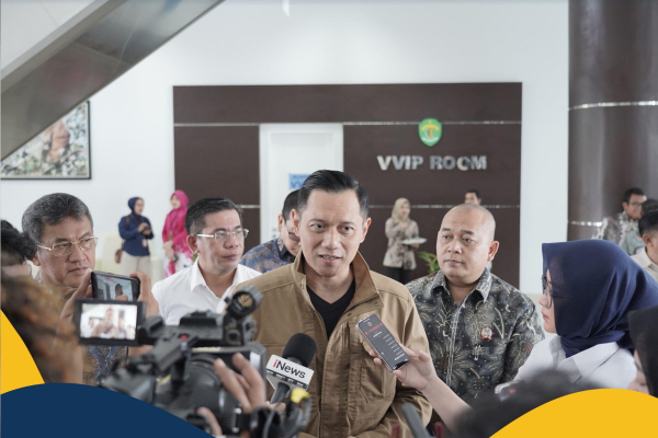 Tiba di Kota Balikpapan, Menteri AHY Menuju IKN untuk Peresmian dan Penyerahan Sertipikat Istana Negara dan Istana Garuda