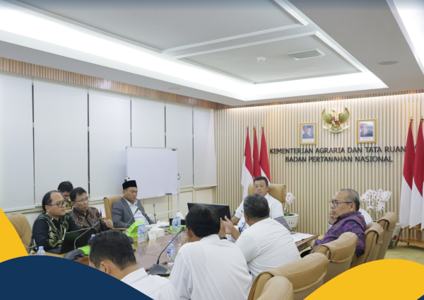 Terima Audiensi BIG, Menteri Nusron Perkuat Kolaborasi untuk Percepatan RTR dan PTSL