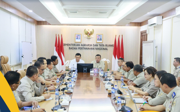 Diskusi dengan Menhan, Menteri Nusron akan Lakukan Penguatan Kerja Sama dalam Pengamanan Tanah Aset Negara hingga Ketahanan Pangan