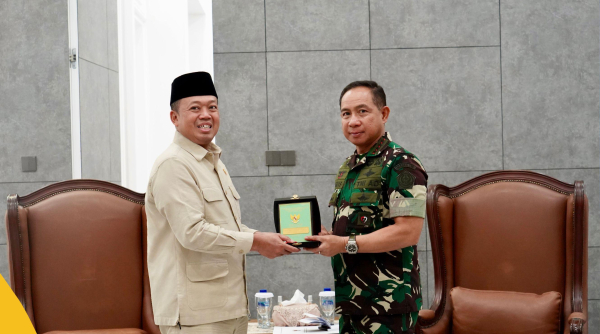 Menteri Nusron Ajak Panglima TNI Berkolaborasi Tangani Sengketa dan Konflik Pertanahan