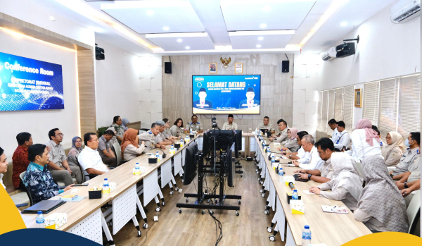 Kunjungan ke Kantor Kementerian ATR/BPN di Jl. Agus Salim, Menteri Nusron Tekankan Penataan SDM yang Adil