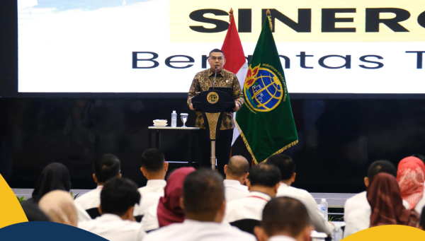 Tutup Rakor Pencegahan dan Penyelesaian Tindak Pidana Pertanahan, Wamen Ossy Tekankan Penguatan Sinergi dan Kolaborasi Berantas Mafia Tanah