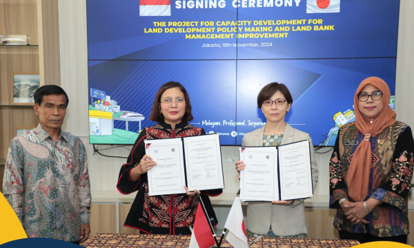 Kerja Sama dengan JICA, Dirjen PTPP Harap Pengelolaan Pertanahan Semakin Inovatif dan Berdampak