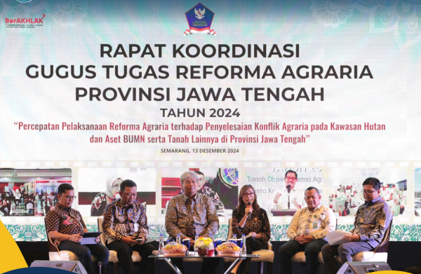 Sinergi dan Kolaborasi Adalah Kunci dalam Menjalankan Reforma Agraria