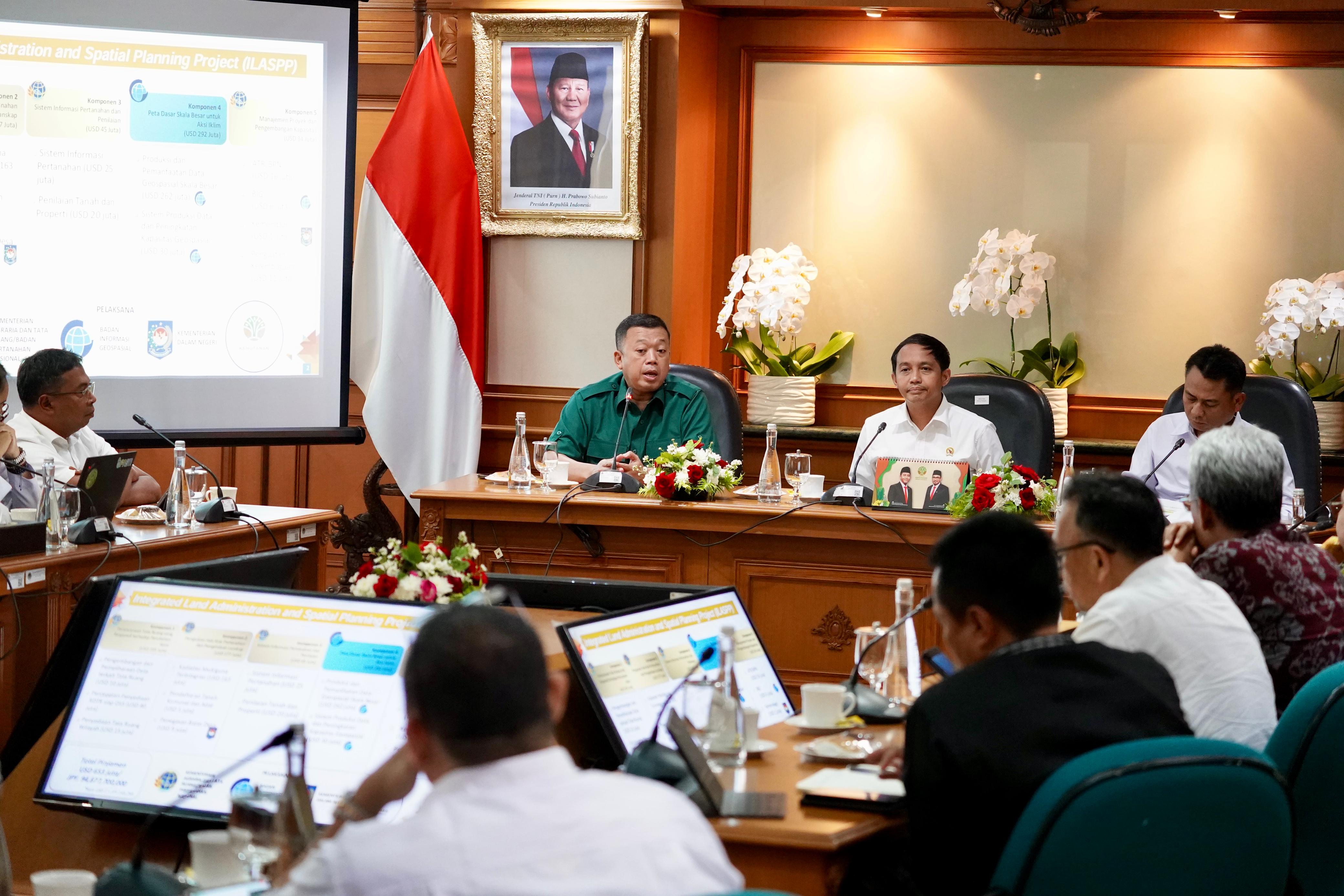 Sinkronisasi dan Integrasi Data Geospasial dengan Kawasan Hutan, Menteri Nusron: Kolaborasi untuk Hindari Kesalahpahaman Batas