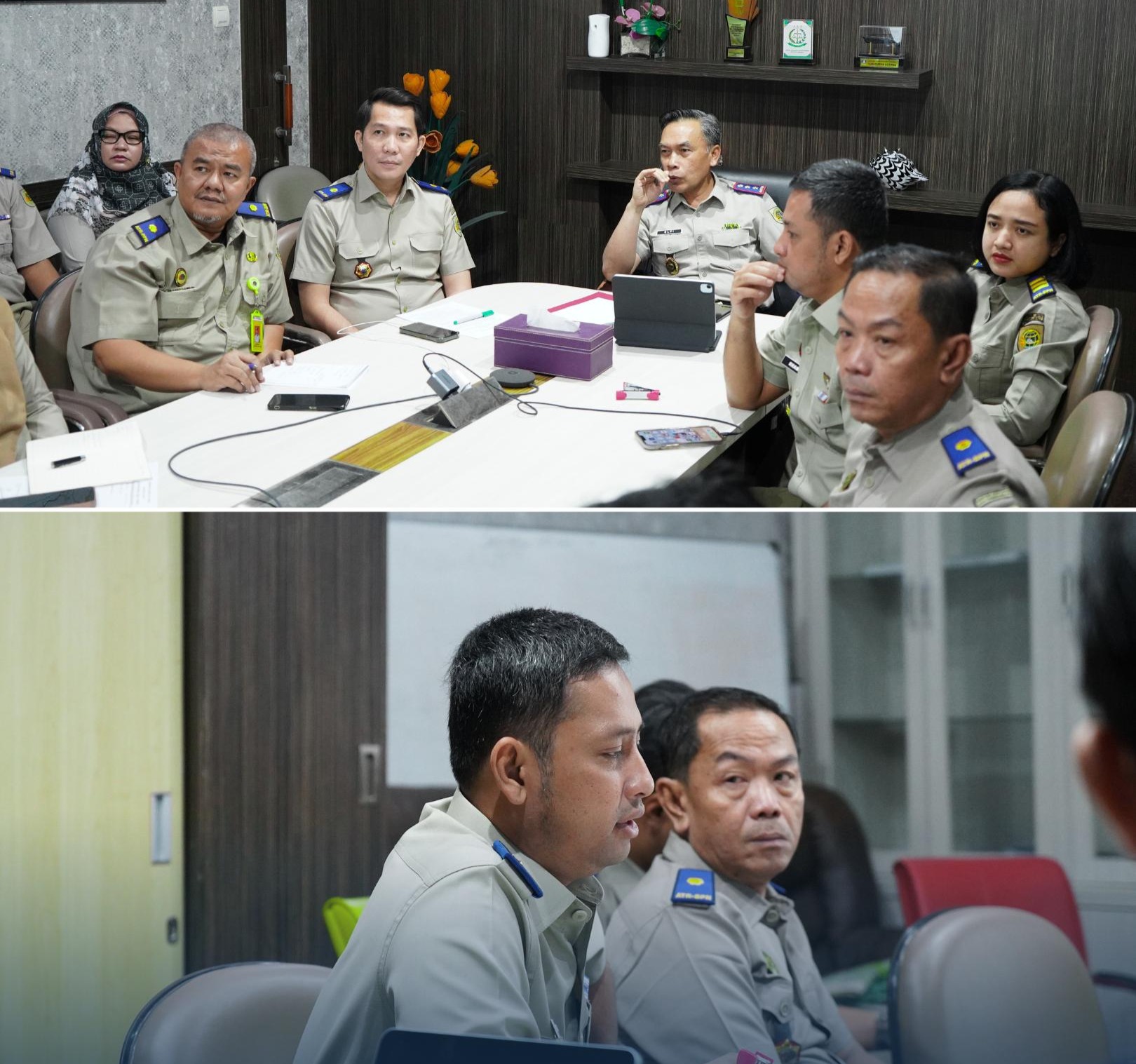 rapat Monitoring dan Evaluasi Progress Pendaftaran Tanah Sistematis Lengkap (PTSL) T.A 2025 