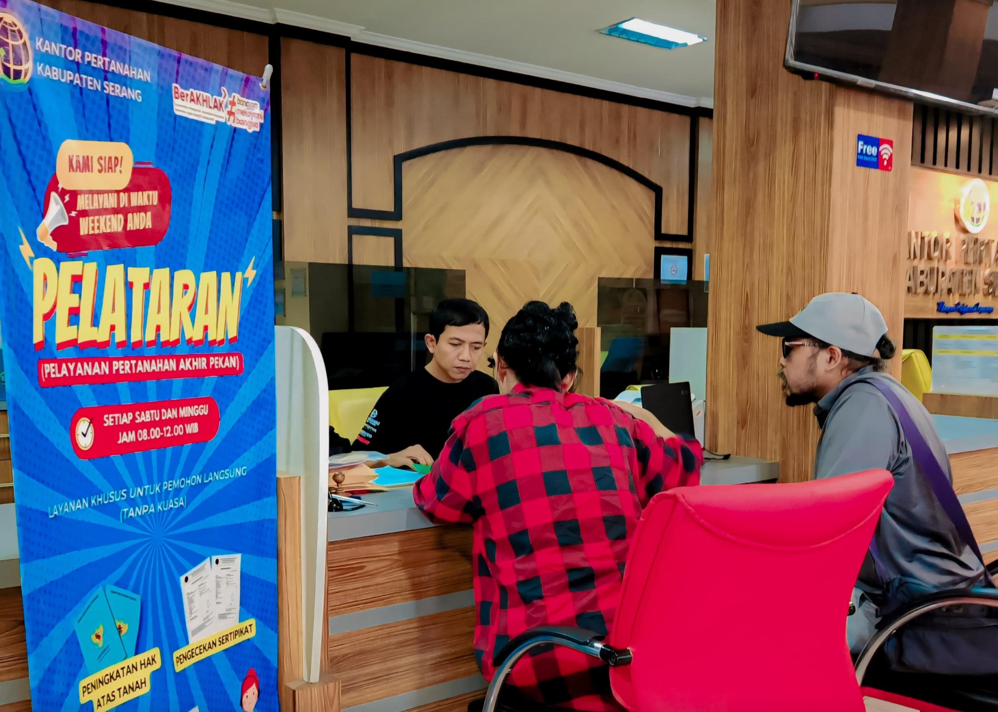 PELAYANAN PERTANAHAN AKHIR PEKAN