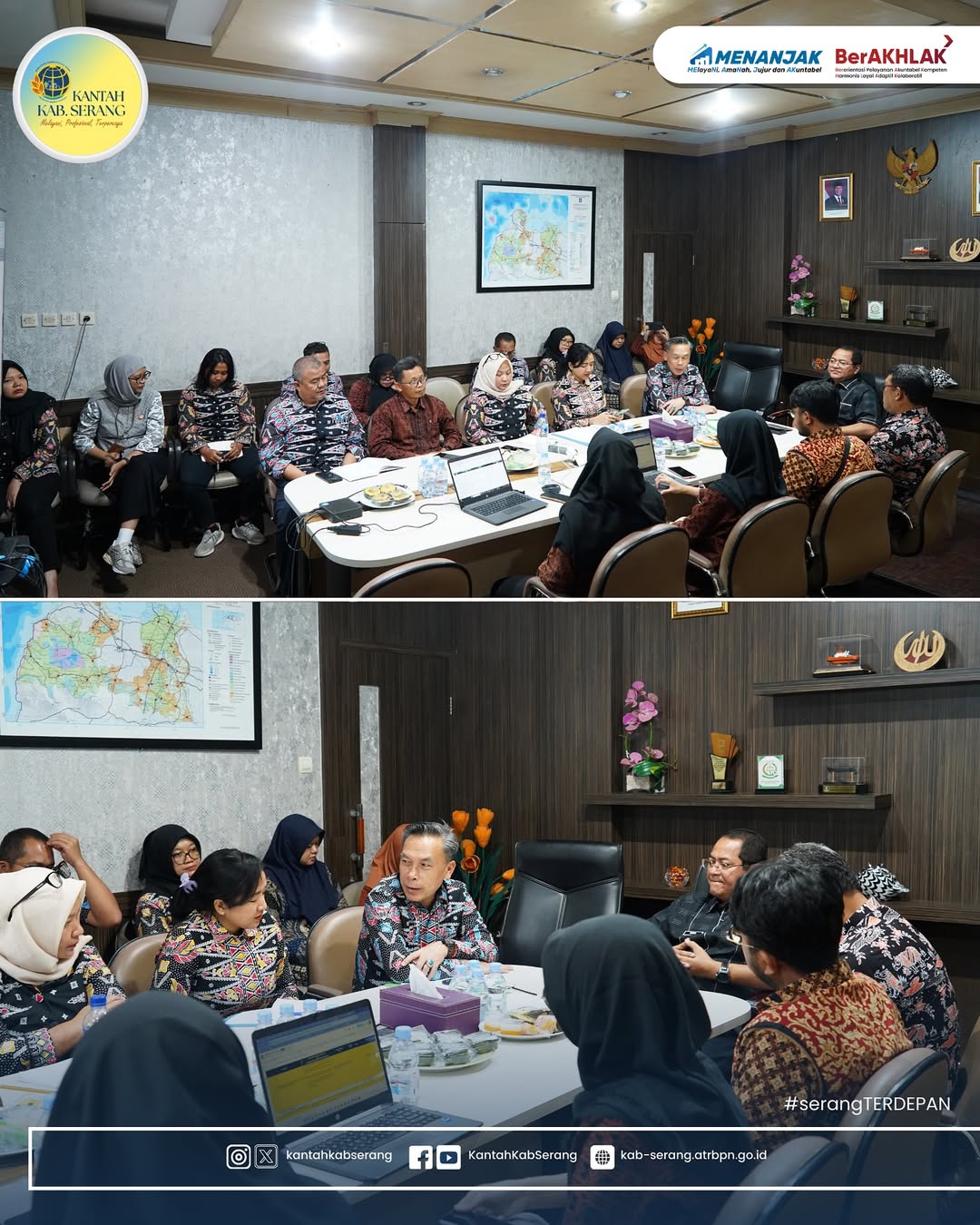 INTERNALISASI PEMBANGUNAN ZONA INTEGRITAS KANTOR PERTANAHAN KABUPATEN SERANG