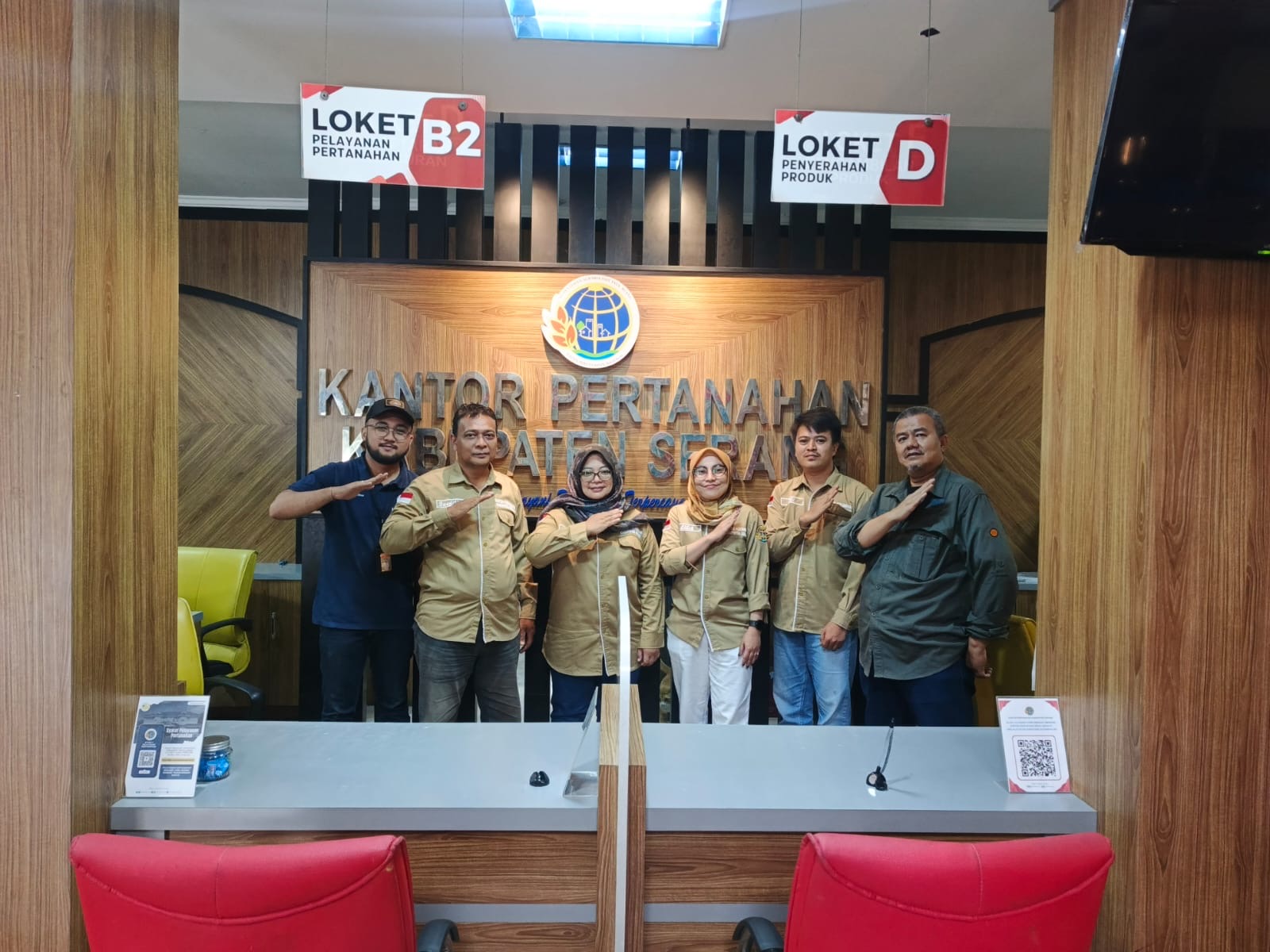 TIAP HARI SABTU KANTOR PERTANAHAN KABUPATEN SERANG MELAYANI PROGRAM PELAYANAN PERTANAHAN AKHIR PEKAN