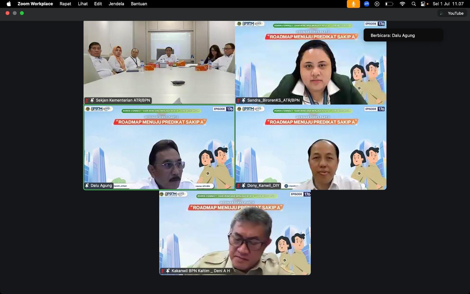 SAKIP Cerminan Akuntabilitas Publik, Irjen dan Sekjen Kementerian ATR/BPN Tegaskan Peran Strategis Pemimpin dan Integritas Kinerja