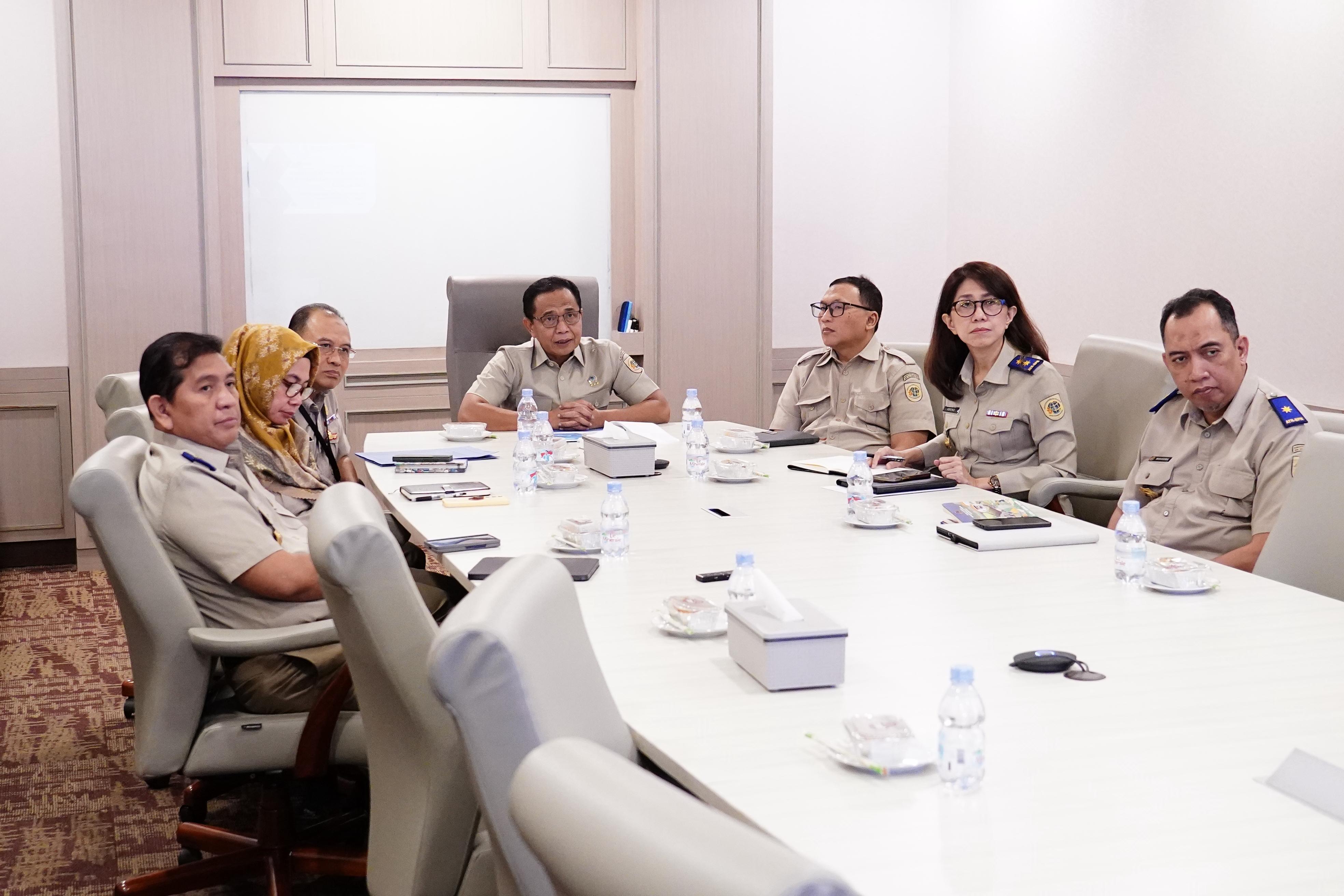 Evaluasi dan Analisis Kinerja Triwulan II, Sekjen Kementerian ATR/BPN Minta Jajaran Berkomitmen untuk Percepat Penyelesaian Program
