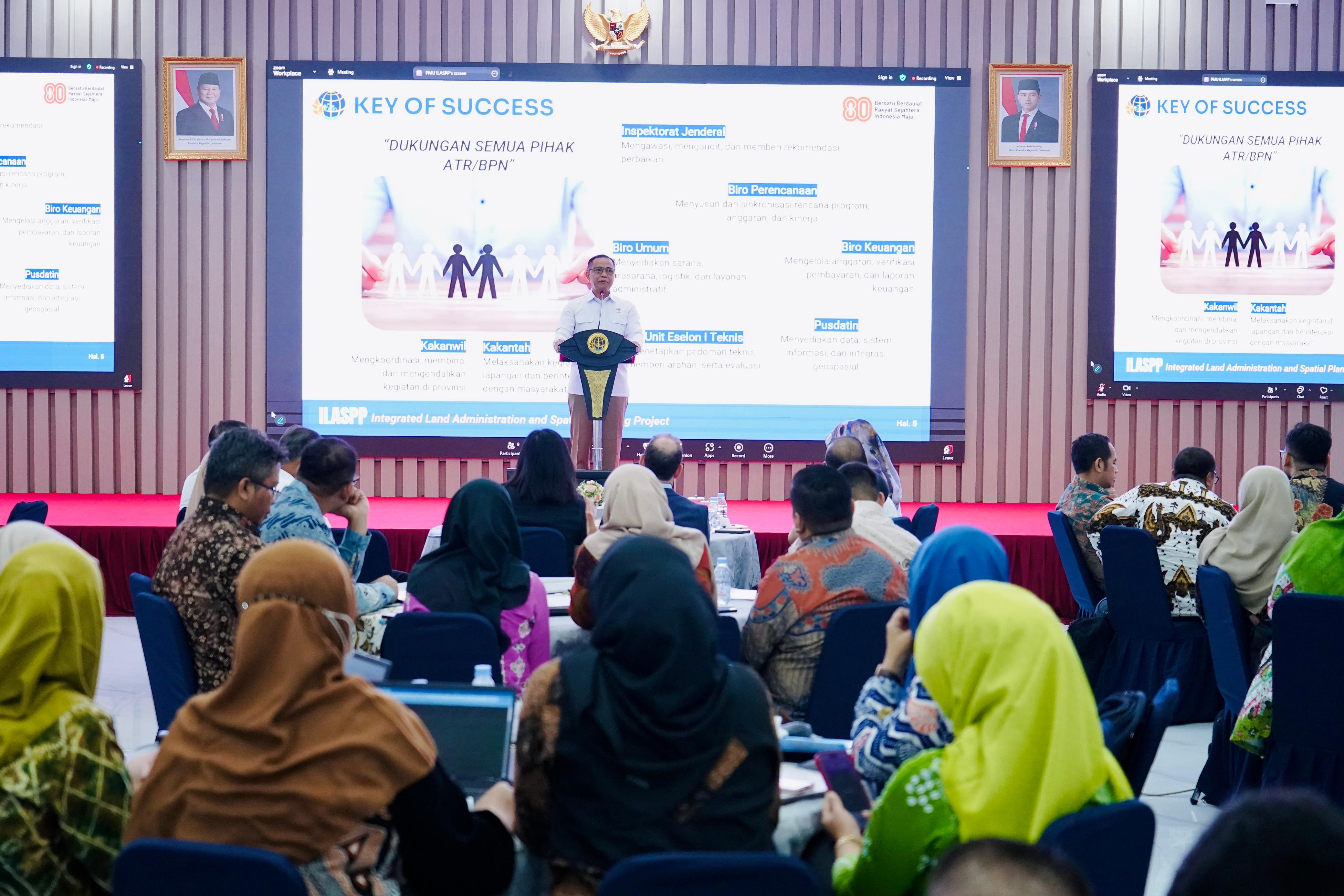 Tiga Pedoman dari Sekjen Kementerian ATR/BPN untuk Wujudkan Tata Kelola Anggaran yang Transparan dan Akuntabel