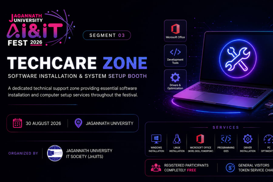 TechCare Zone official event artwork