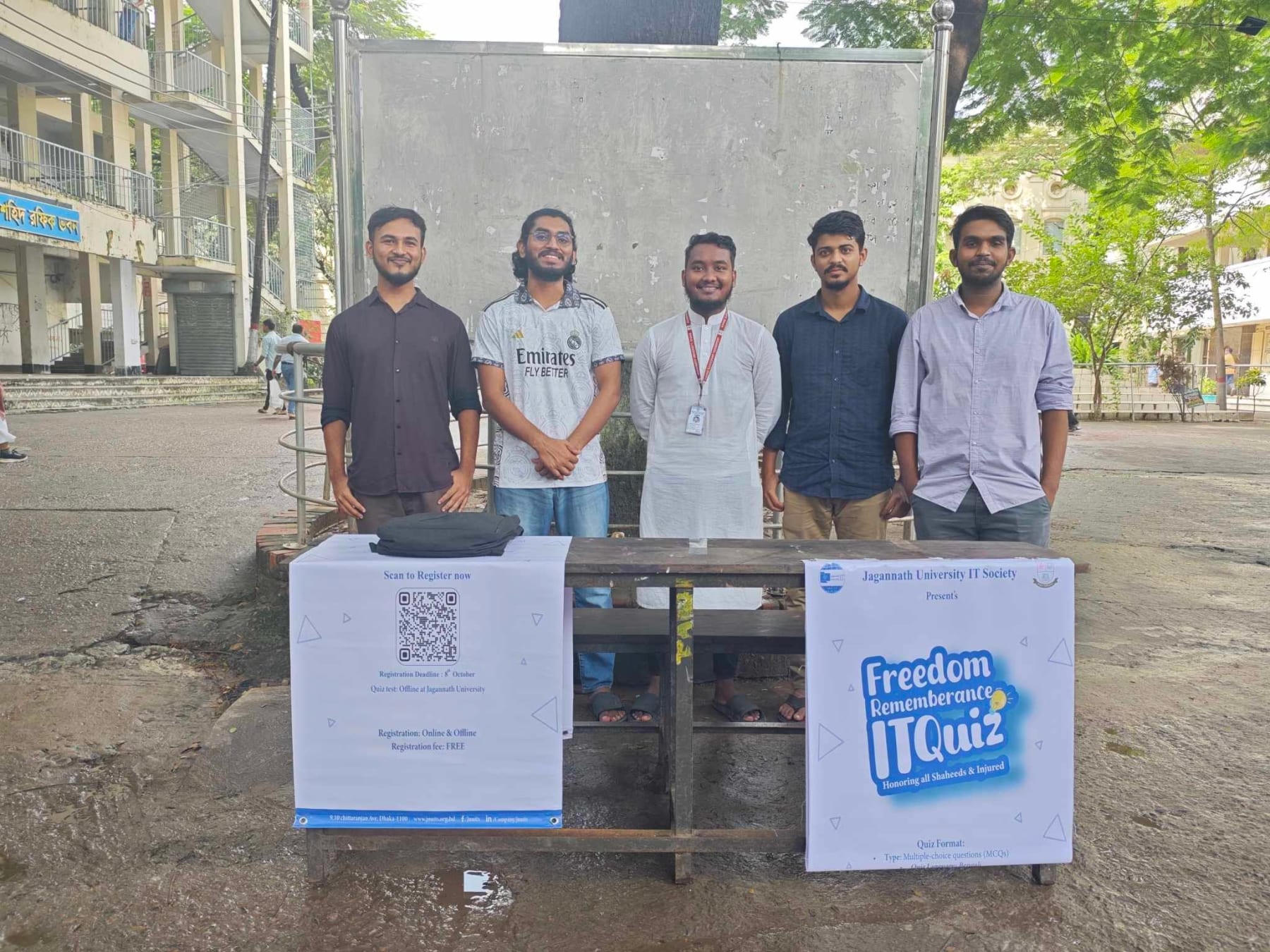 Freedom Remembrance IT Quiz Registration Booth cover image