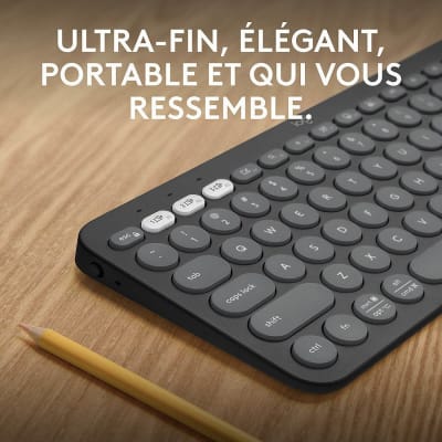 Logitech Pebble Keys 2 K380s – Graphite