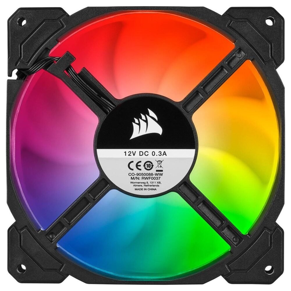 Corsair SP140 RGB Pro (x2) et Ligthing Node CORE