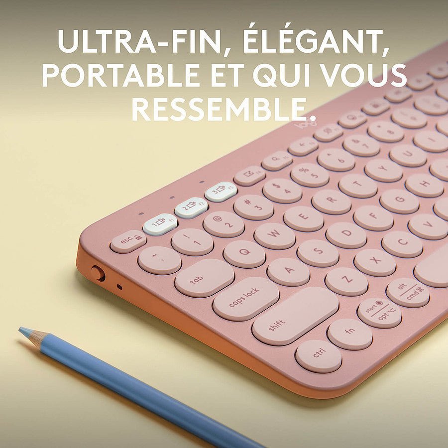 Logitech Pebble Keys 2 K380s – Rose
