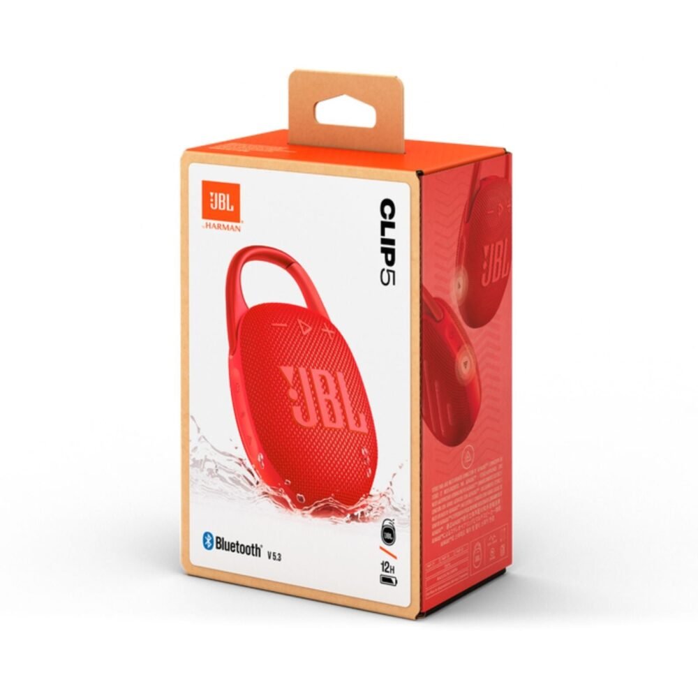 JBL Clip 5 – Rouge