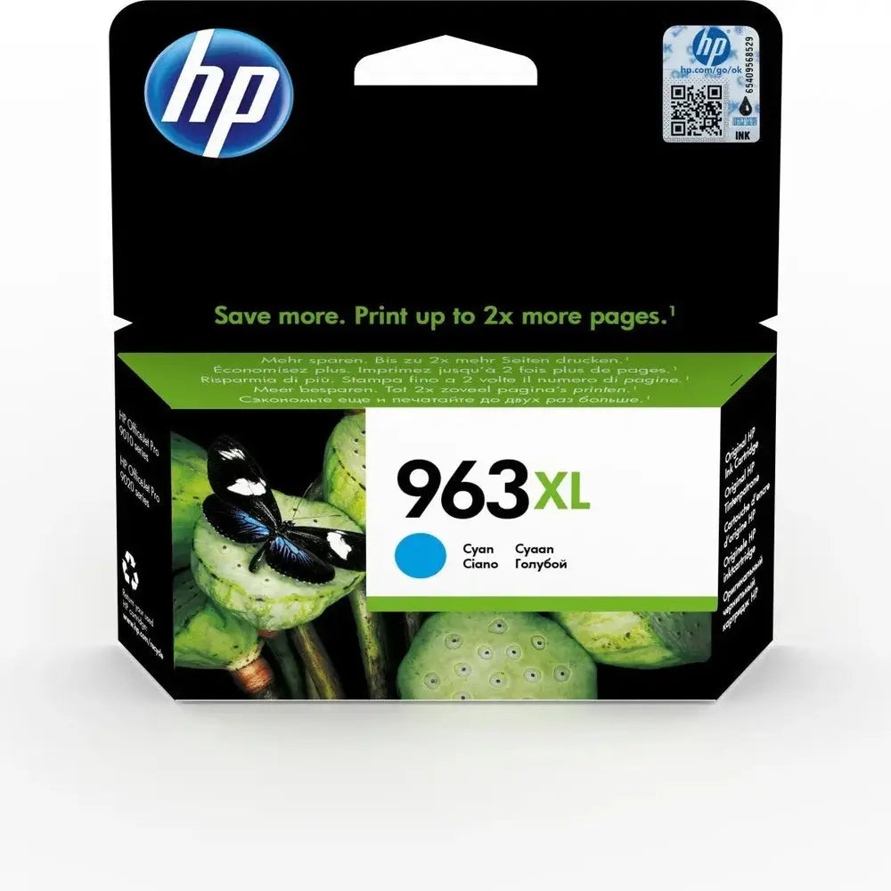 Cartouche d'encre cyan HP 963XL (3JA27AE)