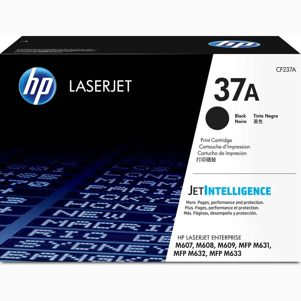 HP 37A Noir – Toner HP LaserJet d’origine (CF237A)